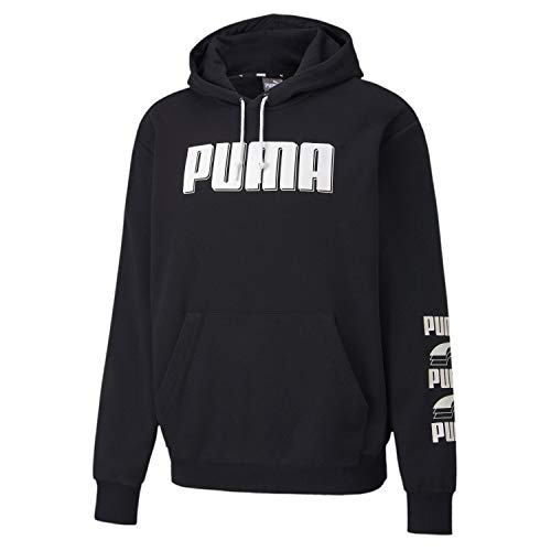 PUMA Rebel Bold Hoody TR Sudadera, Hombre, Medium Gray Heather, S
