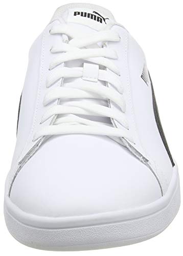 PUMA Smash V2 L, Zapatillas Unisex Adulto, Blanco White Black, 42.5 EU