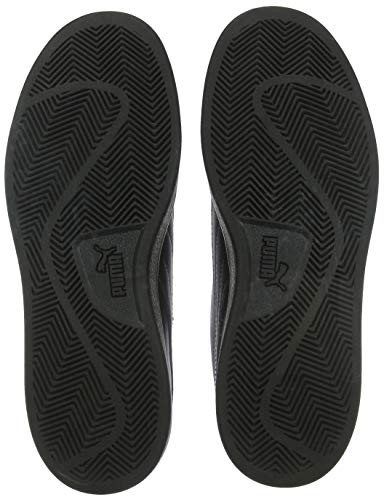 PUMA Smash V2 L, Zapatillas Unisex Adulto, Negro Black Black, 38.5 EU