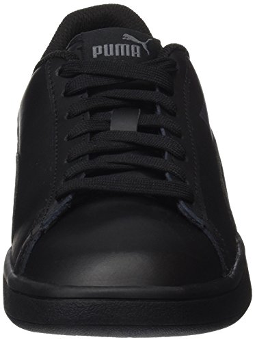 PUMA Smash V2 L, Zapatillas Unisex Adulto, Negro Black Black, 38.5 EU