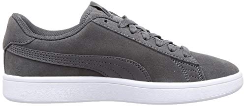 PUMA Smash V2, Zapatillas Unisex Adulto, Gris (Castlerock Black White), 42.5 EU
