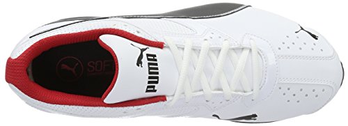 PUMA Tazon 6 FM, Zapatillas para Correr de Carretera para Hombre, Blanco White Black Silver, 40 EU