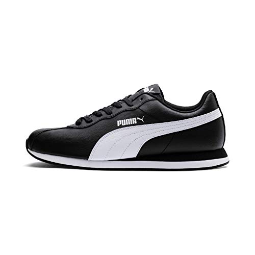 PUMA Turin II, Zapatillas Unisex Adulto, Negro Black White, 44 EU