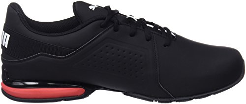 PUMA Viz Runner, Zapatillas de Running para Hombre, Negro Black White, 45 EU