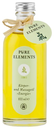 Pure Elements Natural cosmético Chi de cuerpo y aceite Energía 100 ml