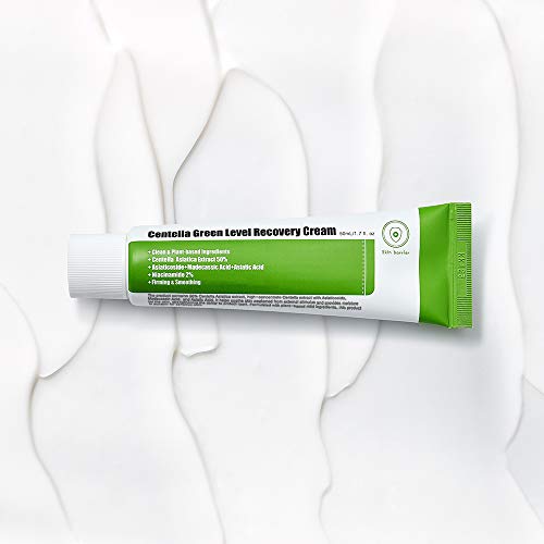 PURITO - Crema de recuperación para piel, nivel verde, 50 ml, producto de belleza coreano, con extracto de centella