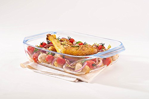 Pyrex OPTIMUM - Fuente de forma rectangular, 31 x 20 cm