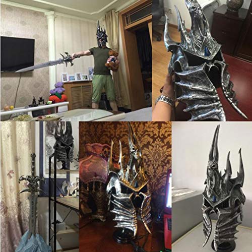 Q Marvel toy Casco Arthas, World of Warcraft, Casco lichking, 1: 1, ponible