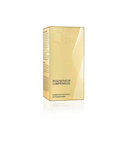 Q77+ REGENERATOR | COMPRIMIDOS REGENERADORES FACTOR 77 | Multivitaminas y Minerales Anti-Age | Salud y Belleza para tu cuerpo | Ideal contra Cansancio | Con Vitamina C, B3, Selenio y Zinc