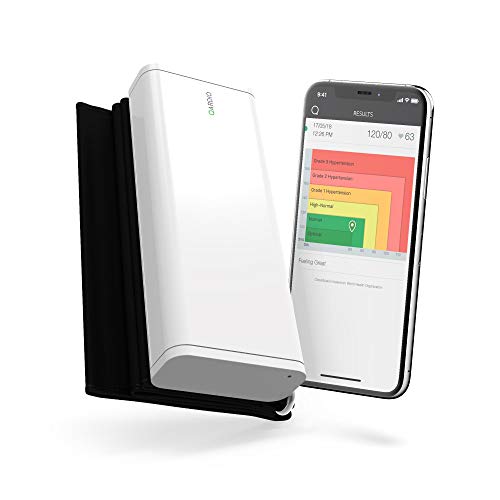 QardioArm -Tensiómetro Inalámbrico para iOS y Android, Color Blanco Polar