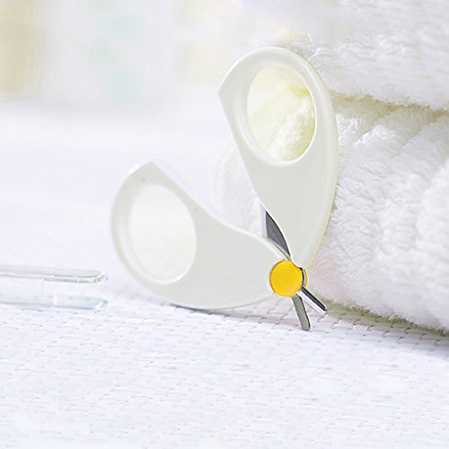 QHGstore Práctica Daily Baby Uñas Tijeras Lovely Mini Clipper Trimmer Cuidado de las uñas del bebé