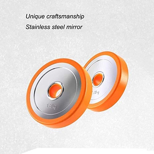 Qinmo Entrenamiento de la fuerza de peso ajustable 2 en 1 Set mancuernas, mancuernas de fitness con la biela puede ser utilizado como un levantamiento de pesas con barra, antideslizante de goma de neo