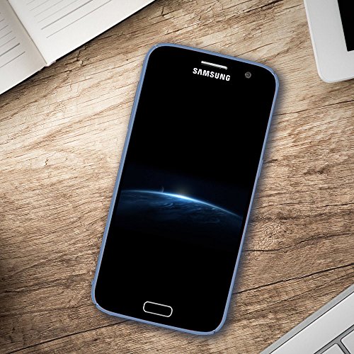 Qissy Carcasa Compatible with Samsung Galaxy S7, Ultra Ligero Suave Sedoso Pintura PC Funda Protectora de teléfono Protective Case Cover para Samsung Galaxy S7 5.1'' (Azul)