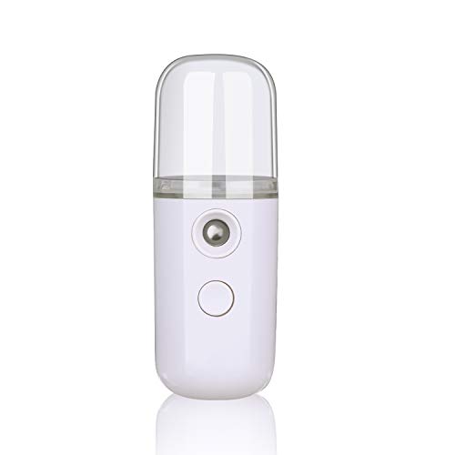 QKURT QKURT Nano Mist Sprayer, vaporizador facial Nano Mister Spray de hidratación para uso diario Maquillaje Misture Skin- USB recargable portátil