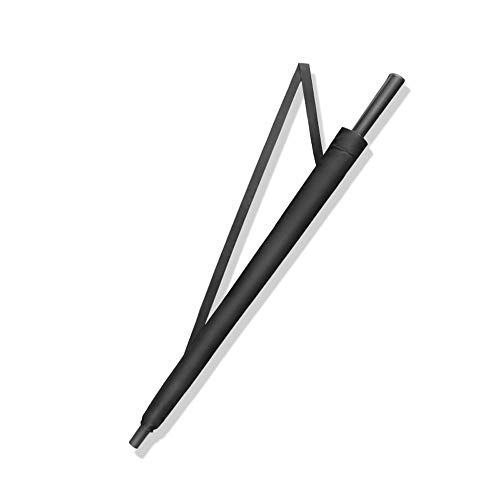 QNMP 24 Paraguas Mango de Hueso Largo, Doble Grande Golf Paraguas, Impermeable a Prueba de Viento Paraguas, Negro manija Recta a Prueba de Viento de Negocios Paraguas, Paraguas Unisex