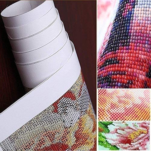 QTRT Debido Demasiado miedo del dolor en la punta de Defensa animado bricolaje 5D diamante Pintura Kit de taladro completo Pintura Artes Artesanía hogar de la lona de la decoración DIY Puzzle de padre