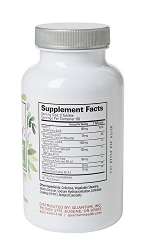 Quantum Super Lisina, 180 tabs, 1 botella