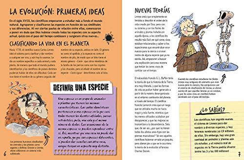 ¿Qué es la evolución?: Cómo han cambiado los animales y las plantas a lo largo de miles de millones de años (Descubre el mundo y la Historia)