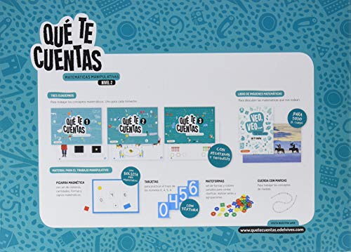 Qué te cuentas - Matemáticas manipulativas. Nivel 2