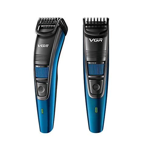 QueenDer Cortapelos Hombre, Profesional Barbero Electrico Cortapelos Máquina Cortar de Pelo Recargable Multifuncional Recortadora de Barba con Peines de Guía y 20 Configuraciones de Longitud