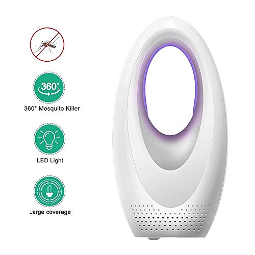 Queta 360 Grados LED Anti Mosquito,USB Lámpara Antimosquitosde Mosquitos Mosca, Trampas para Insectos Mosquito Killer para Mata Mosquitos, Insectos, Polillas, Moscas