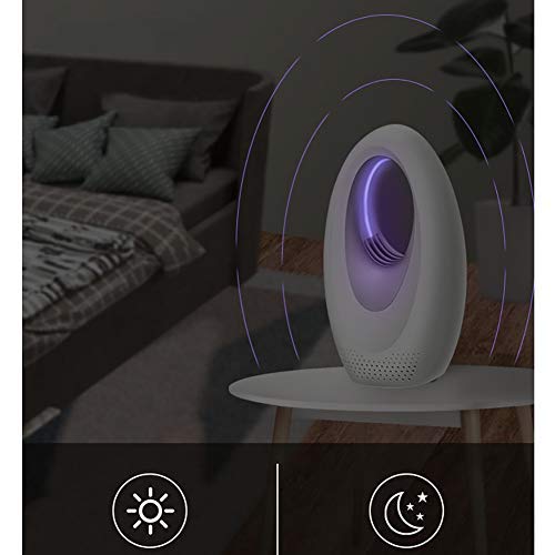 Queta 360 Grados LED Anti Mosquito,USB Lámpara Antimosquitosde Mosquitos Mosca, Trampas para Insectos Mosquito Killer para Mata Mosquitos, Insectos, Polillas, Moscas