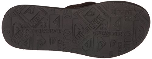 Quiksilver Carver Suede M Sndl Sandalias con Plataforma Plana, Hombre, Marrón (Brown), 43