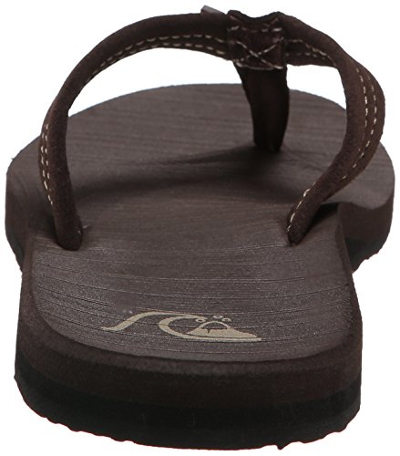 Quiksilver Carver Suede M Sndl Sandalias con Plataforma Plana, Hombre, Marrón (Brown), 43