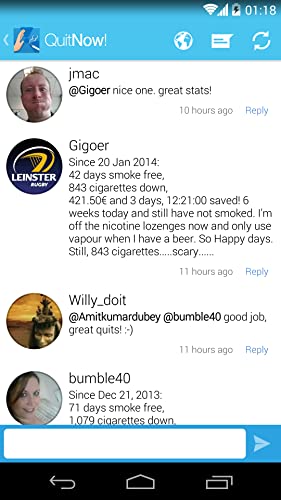 QuitNow! Dejar de fumar