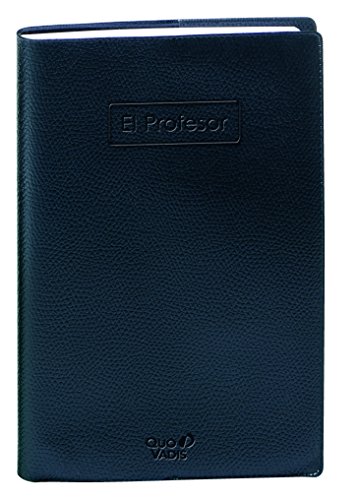 Quo Vadis El Profesor - Agenda 2018-2019, color negro