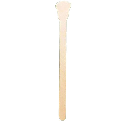 QWEASD Stir Stick Tools50PCS Barras de agitación de Cera de Madera Espátula para depilación Sticks Desechables Piel Corporal Crema depilatoria Esmalte de uñas