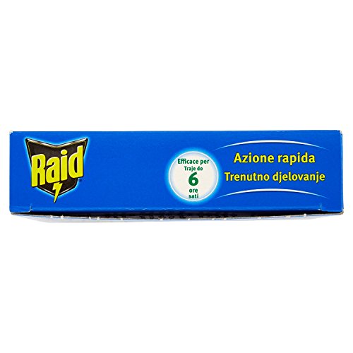 Raid espirales antimosquitos – 10 Unidades, 1 soporte metálico
