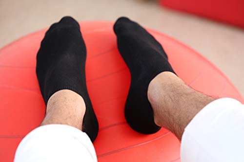 Rainbow Socks - Hombre Mujer Calcetines Cortos Colores de Bambu - 9 Pares - Blanco Negro Violeta Rosa Azul Pistacho Beige Frambuesa - Talla 42-43