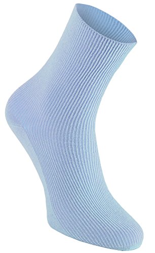 Rainbow Socks - Hombre Mujer Calcetines Diabéticos Sin Elasticos - 8 Pares - Colores Brillantes - Talla 44-46