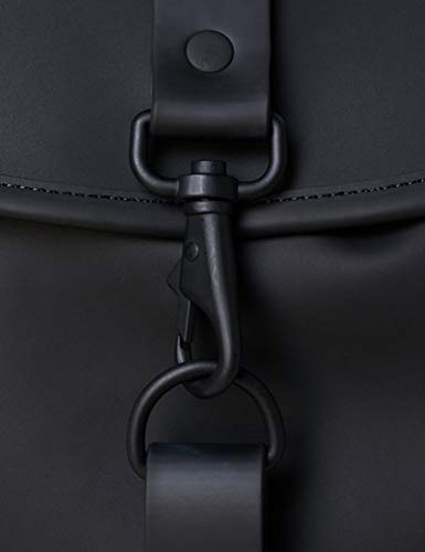 RAINS Camp Backpack Mochila, Mujer, Black, Talla Única
