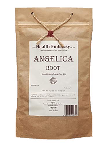 Raíz de Angélica 50g (Angelica archangelica L. - Radix Archangelicae) / Angelica Root 50g - Health Embassy - 100% Natural