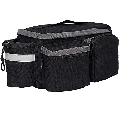 Ramble Bolsa de Asiento Trasero de Bicicleta 6L Bolsas de Bicicleta Impermeables Bolsa de Asiento Trasero Grande Bolsa de Maletero Alforjas de Bicicleta
