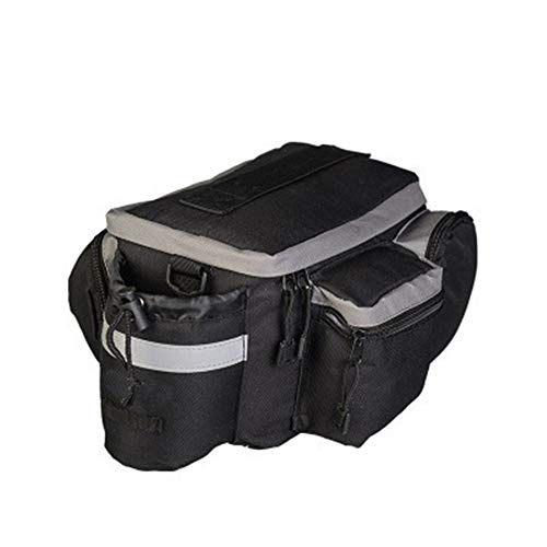Ramble Bolsa de Asiento Trasero de Bicicleta 6L Bolsas de Bicicleta Impermeables Bolsa de Asiento Trasero Grande Bolsa de Maletero Alforjas de Bicicleta