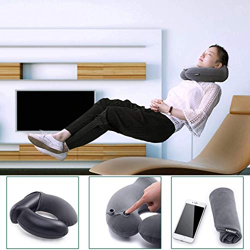 Raniaco - Almohada de Viaje Ergonómica y Suave