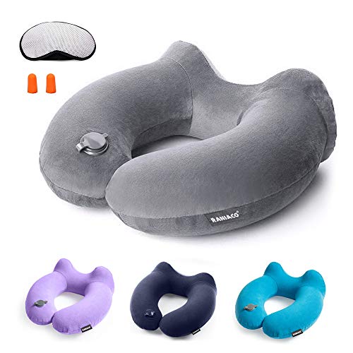 Raniaco - Almohada de Viaje Ergonómica y Suave
