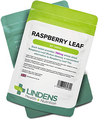 Raspberry Leaf Tea 84 Tablets 750mg