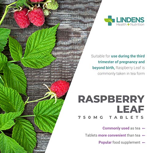 Raspberry Leaf Tea 84 Tablets 750mg
