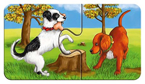 Ravensburger - Mi Primer Puzzle: Animales simpáticos, 2 Piezas (07331 3)