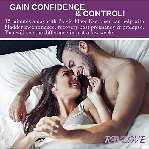 RAVLOVE Bolas Chinas K3- Pesas para Ejercicios Kegel - Control de la Vejiga y Ejercicios del Suelo Pélvico Silicio de próxima generación -Silicona Médica