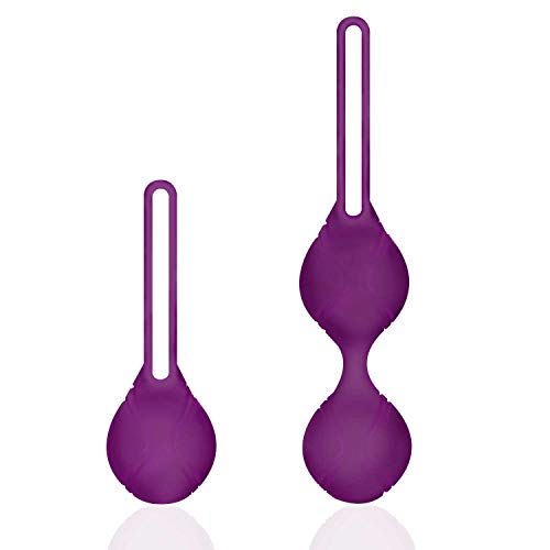 RAVLOVE Bolas Chinas K3- Pesas para Ejercicios Kegel - Control de la Vejiga y Ejercicios del Suelo Pélvico Silicio de próxima generación -Silicona Médica