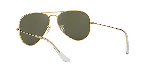 Ray-Ban - Gafas de sol Aviador RB3025 Aviator metal, Gold