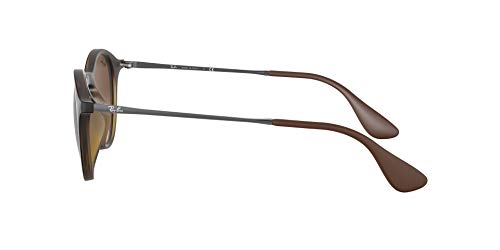 Ray-ban Mod. 4243 - Gafas de sol unisex, color marrón (rubber havana), talla 49