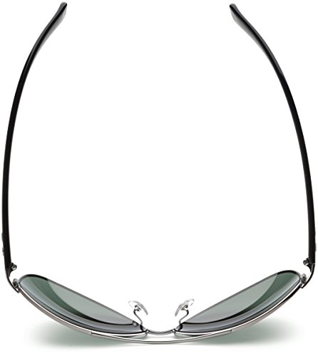 Ray Ban RB3386, Gafas de Sol Unisex, Gris (gris, verde 004/71), Large (Talla del fabricante: 63)