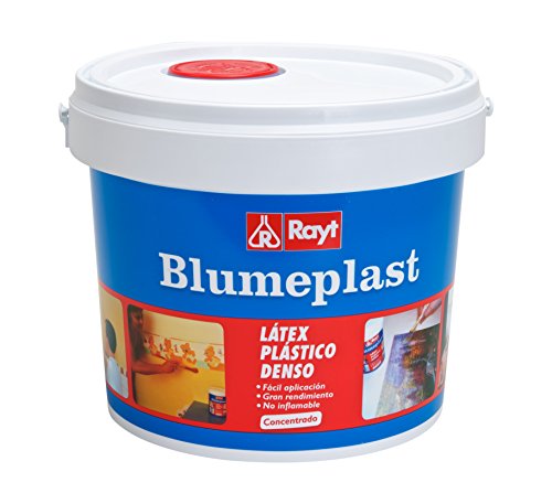 Rayt 157-23 Blumeplast M-20: Látex plástico denso, sellador de Superficies de Yeso, Cemento, estuco, Madera, y sellante para Manualidades. Secado Transparente. 5 kg, 5kg