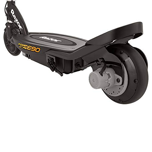 Razor Power Core E90, Patinete Eléctrico Scooter, Unisex-Youth, Negro, One Size